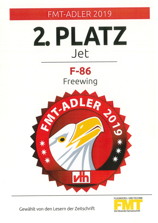 FMT-Adler 2019 - 2- Platz - F-86 FMT-Adler 2019 - 2. Platz - F-86